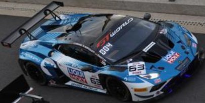 ぴかぴか光る 1/43 Lamborghini Huracan GT3 EVO2 No.63 GRT - Grasser Racing Team Winner 24H Spa 2025【43SPA2025】 ミニカー