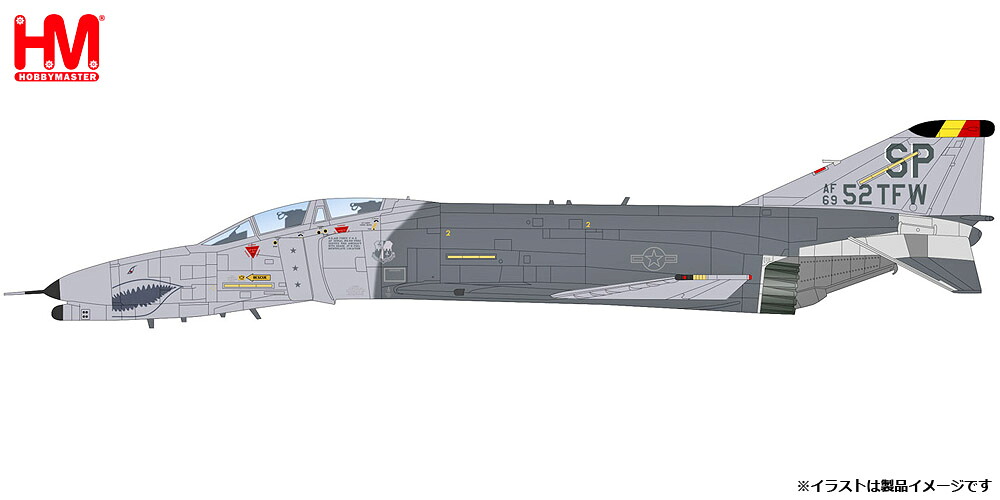 ホビーマスター 1/72 F-4G ファントム2 “アメリカ空軍 第52戦術戦闘飛行隊 ワイルド・ウィーゼル”【HA19047】 塗装済完成品