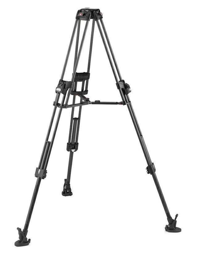 マンフロット 645 FAST ツイン映像媒体三脚 炭素 MVTTWINFC Manfrotto