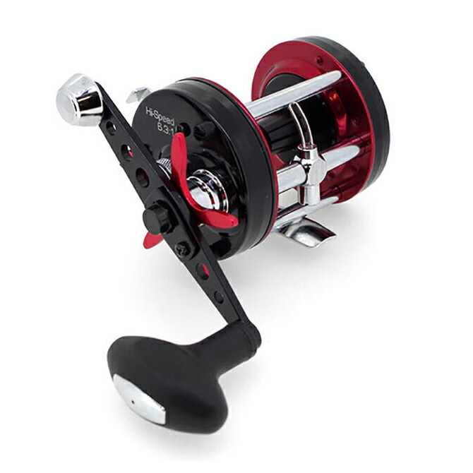 アブガルシア 大使 6500CS Rocket Black＆Red High-Speed 右手持ち部分 1441815 AbuGarcia Ambassadeur 6500CS ロケット花火 黒いこと＆赤いこと ハイスピード