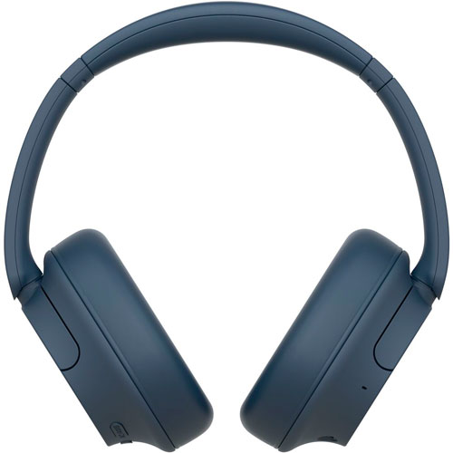 ソニー ノイズキャンセリング役立つこと積み上げるBluetooth相応う活動的密閉型受話器(青色) WH-CH720N-LC