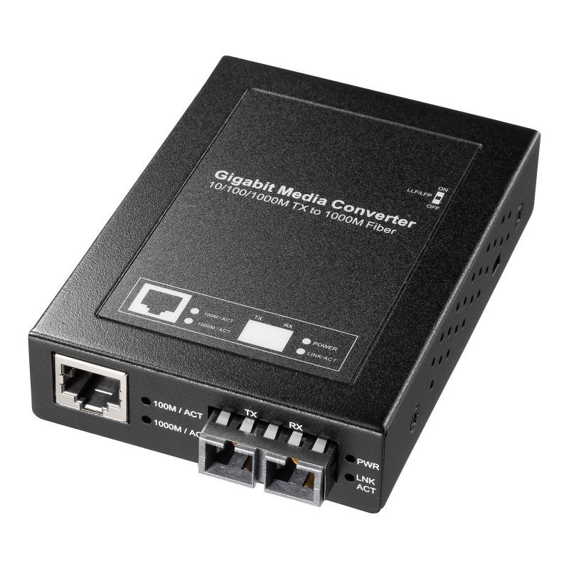 サンワサプライ 光メディアコンバータ（ギガビット・ブリッジ・マルチモード） LAN-EC212CB｜Joshin web 家電とPCの大型専門店