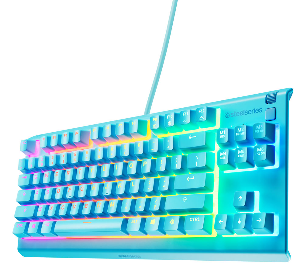 SteelSeries（スティールシリーズ） ゲーミングキーボード Apex 3 TKL Aqua - US 英語配列 64933