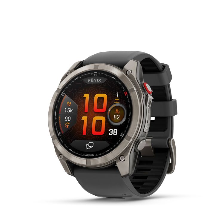 ガーミン fenix 8 Pro Sapphire AMOLED 51粍 Ti / Graphite 【Suica相応う】スマートウォッチ  010-03199-31 [0100319931]【返品カテゴリー化A】