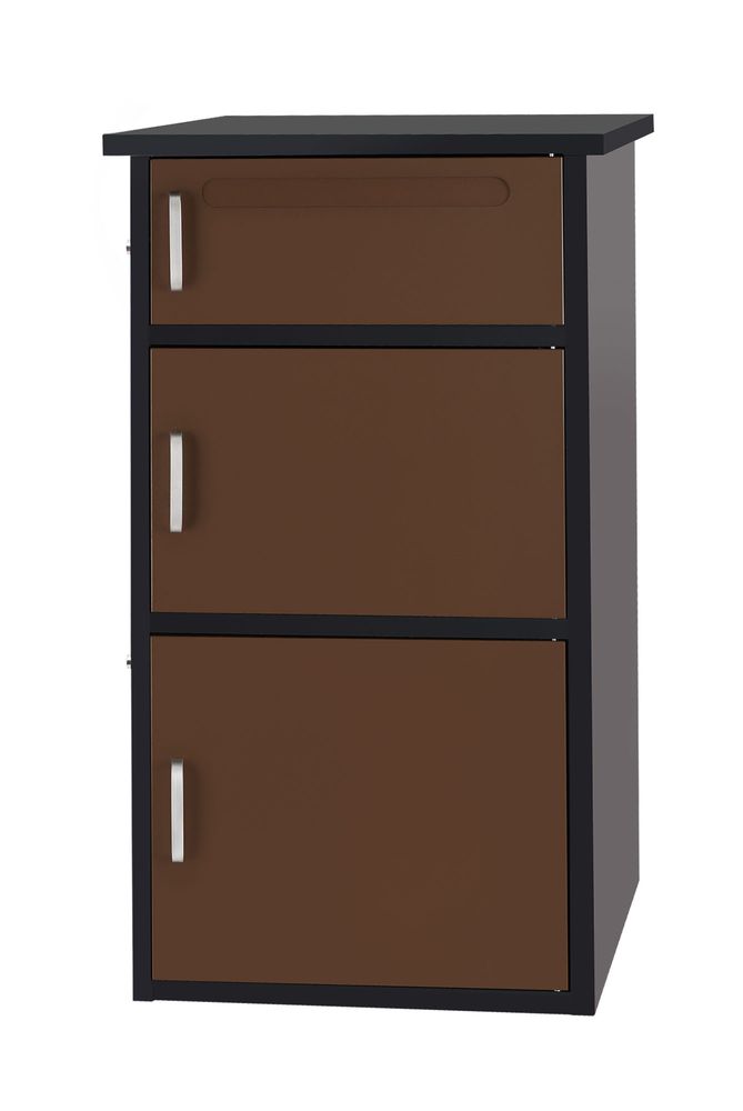 TOOLS LIFE ポスト一体型宅配ボックス (中) 完成品 THBOX-2-1 ツールズライフ ツールズライフ [THBOX21ホウコウ]