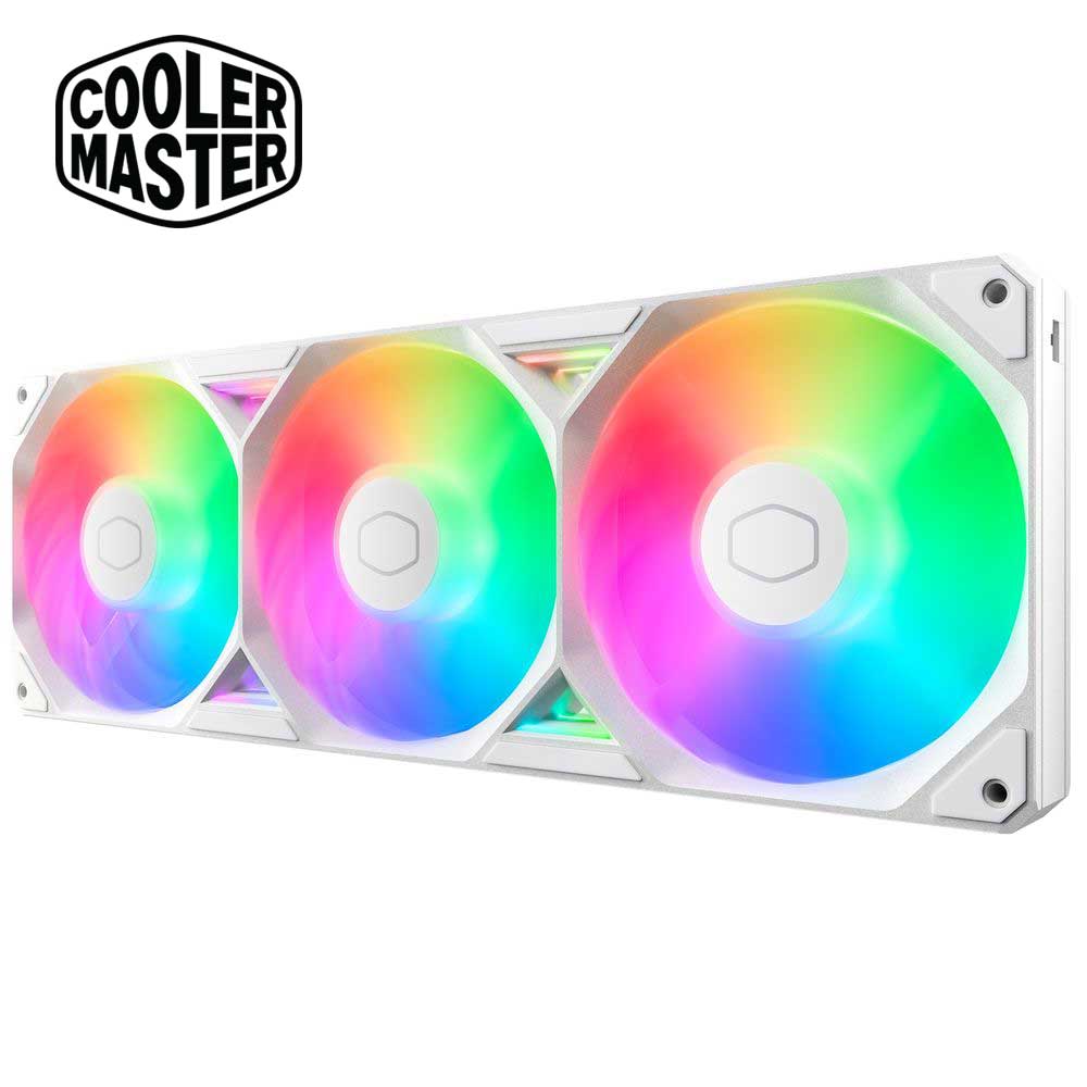 Cooler Master｜空調設備御師匠さん マイコン入れもの気違い SickleFlow Edge 360 ARGB White Edition（白いこと）  MFX-B2DW-25TP2-R1