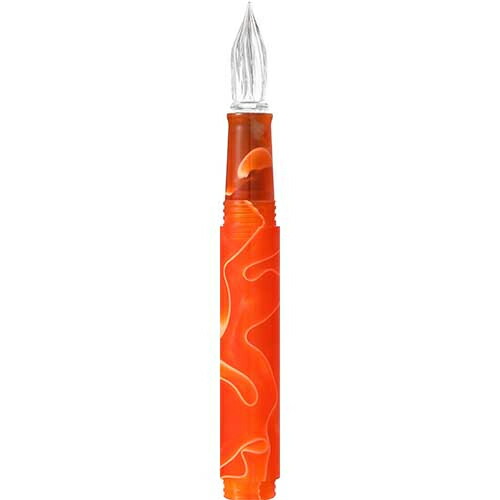 寺西化学工業 ギター ガラスペン オーロラ キャップ付（コスモオレンジ） GLAA-COR