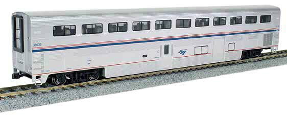 ［鉄道模型］ホビーセンターカトー (HO) 35-6095 Amtrak SuperLinerI Coach-Baggage Phase VI #31031