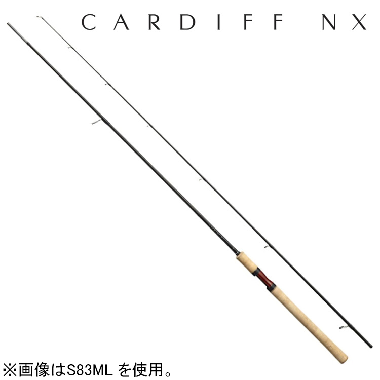 シマノ 21 カーディフ NX S77L 7.7ft 2ピース スピニング 21カーディフ NX S77L SHIMANO CARDIFF NX トラウトロッド|Joshin web 家電とPCの大型専門店