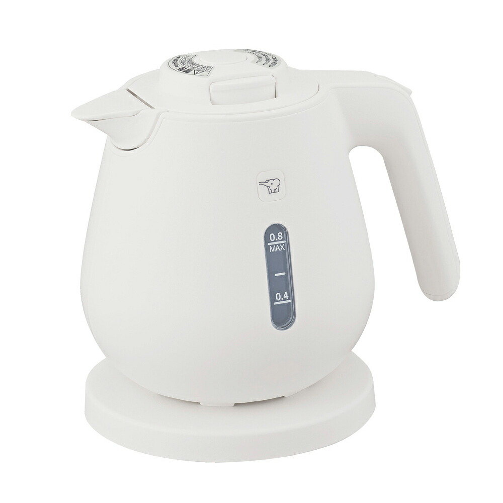 象印 電気ケトル　0.8L　ホワイト CK-DC08-WA ZOJIRUSHI [CKDC08WA]