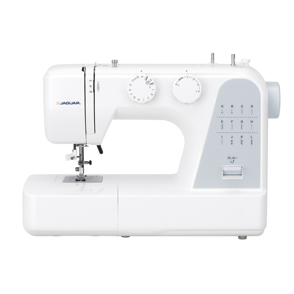 ジャガー 電動ミシン（ホワイト） KJM-1001W JAGUAR [KJM1001W]