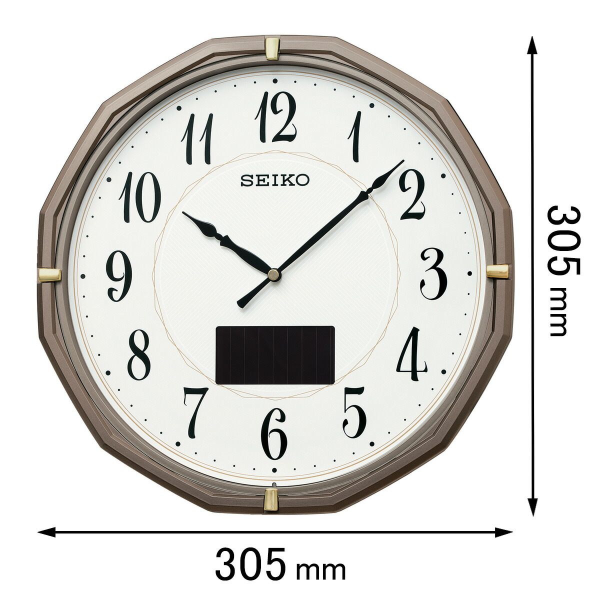 楽天市場】セイコー 電波掛け時計 ハイブリッド電波掛時計 NexTime