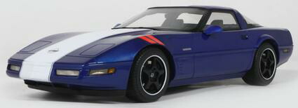 GT肝ったま 1/18 シボレー コルベット C4 グランスポーツ 1996 (青碧)【GTS538】 ミニカー