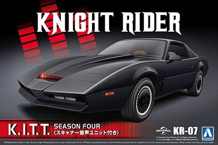 アオシマ 【再生産】1/24 ムービーメカ No.KR-07 ナイトライダー ナイト2000 K.I.T.T. シーズンIV スキャナー音声ユニット付き【65617】 プラモデル画像