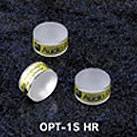 オーディオリプラス 水晶インシュレーターφ20×10粍、3個入 OPT1S-HR/3P