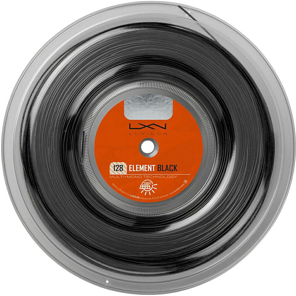 LUXILON（ルキシロン） 硬式用 ELEMENT BLACK 128 REEL（黒いこと） WIL-WRZ999410