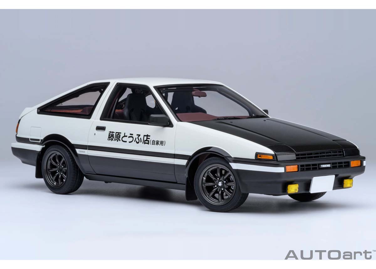 オートアート 1/18 トヨタ スプリンター トレノ (AE86) 「頭文字 D」 “プロジェクトD” ファイナルバージョン(30th ANNIVERSARY)【78787】 ミニカー