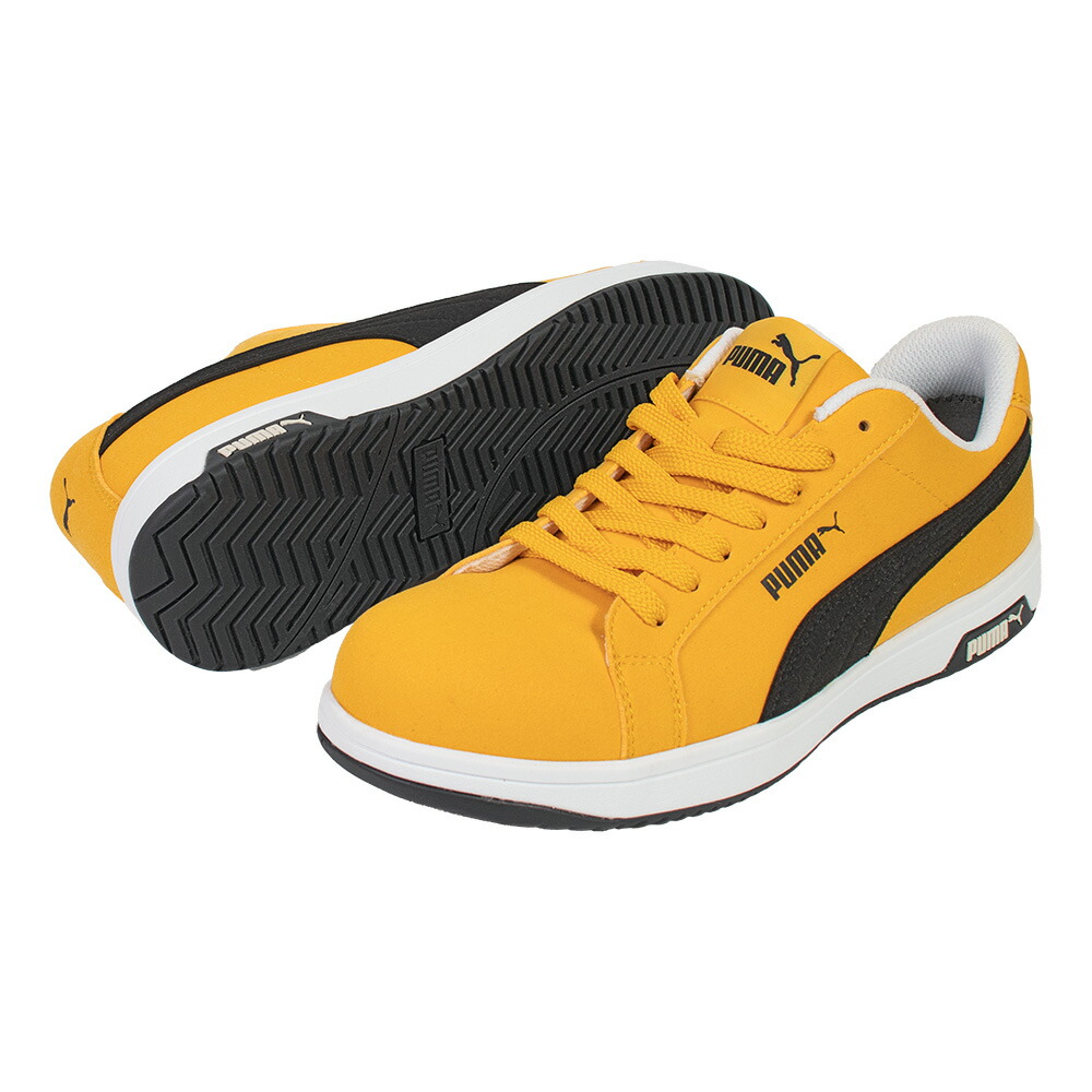 プーマ HERITAGE ICONIC イエロー LOW 26.0cm 静電気帯電防止 64.200.0-YEL-26.0 PUMA SAFETY