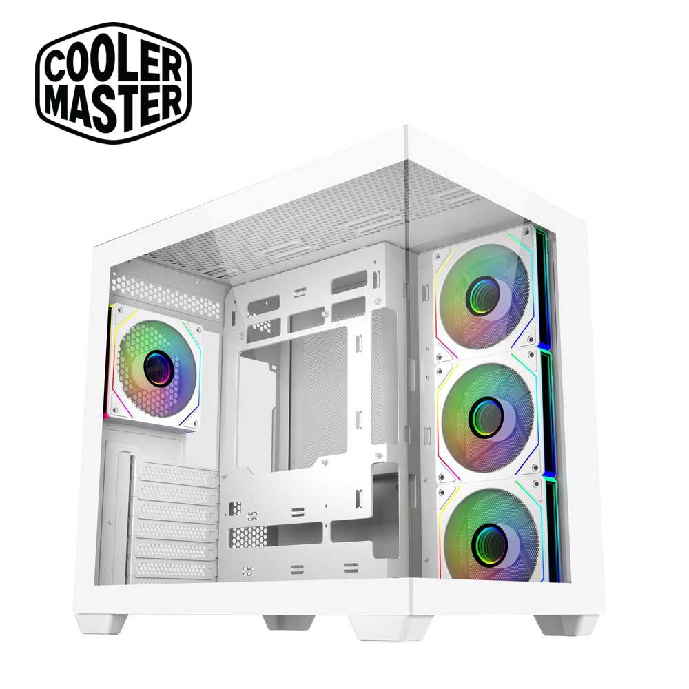 Cooler Master｜冷房装置御師匠さん ATX、Micro-ATX、Mini-ITX相応う 真っただ中楼閣型マイコン入れもの Elite 681（白いこと）  E681-WHNN-S00 PCケース・筐体-PCパーツ-パソコン・周辺機器