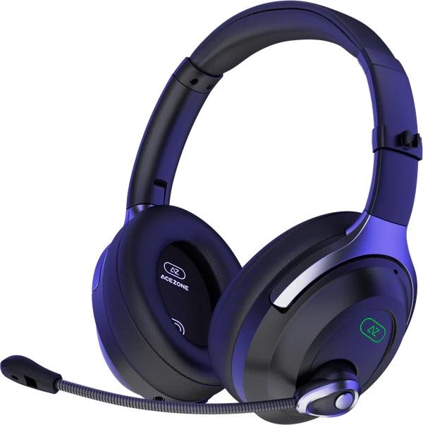 ACEZONE A-RISE ANC ワイヤレスゲーミングヘッドセット H-02-B