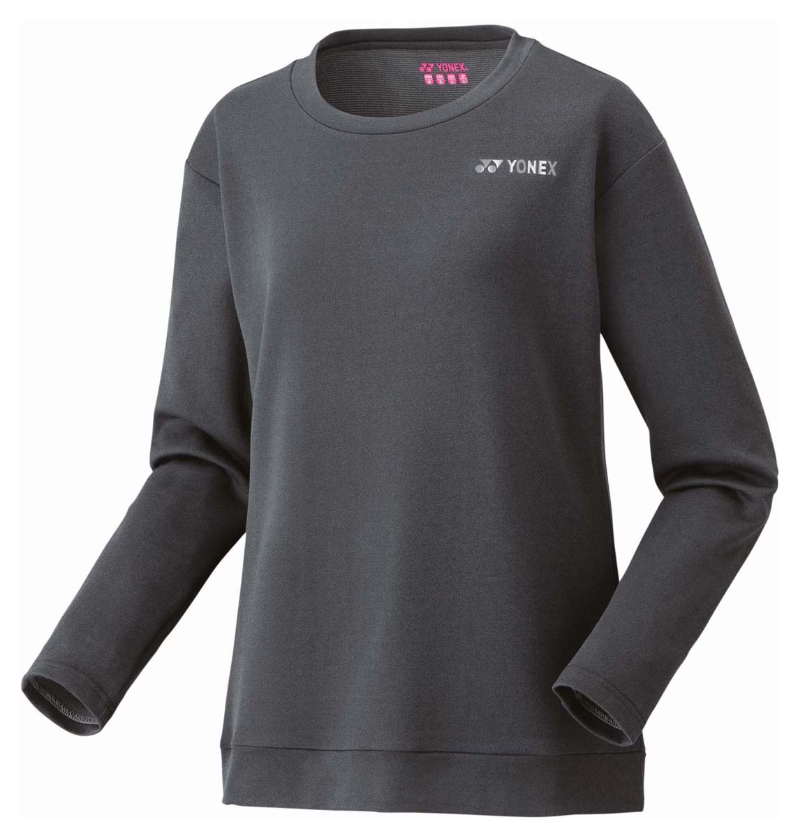 ヨネックス レディース ロングスリーブTシャツ（チャコール・サイズ：M） YO-16821-075-M YONEX