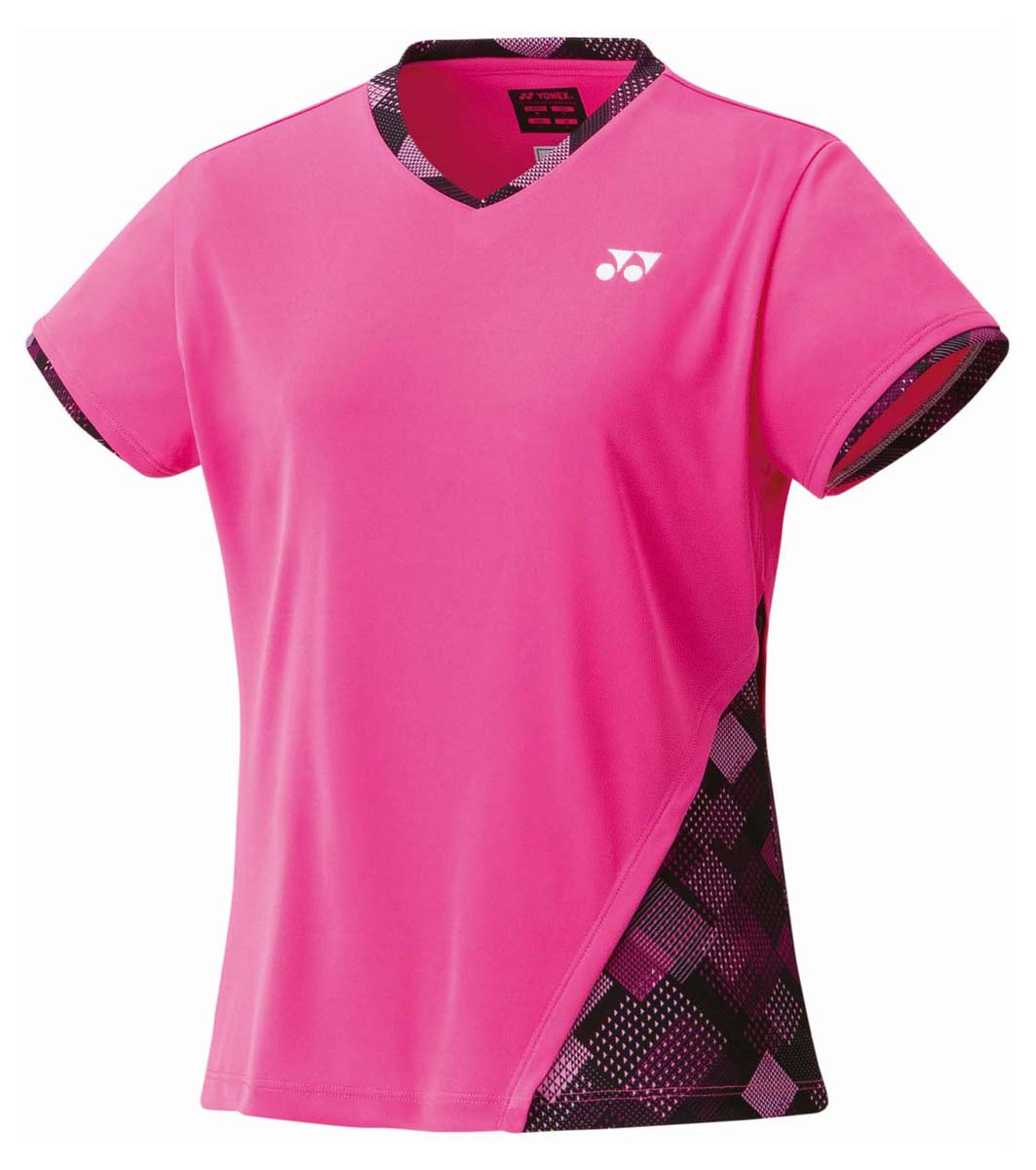 ヨネックス レディース ゲームシャツ（チェリーピンク・サイズ：L） YO-20894-214-L YONEX
