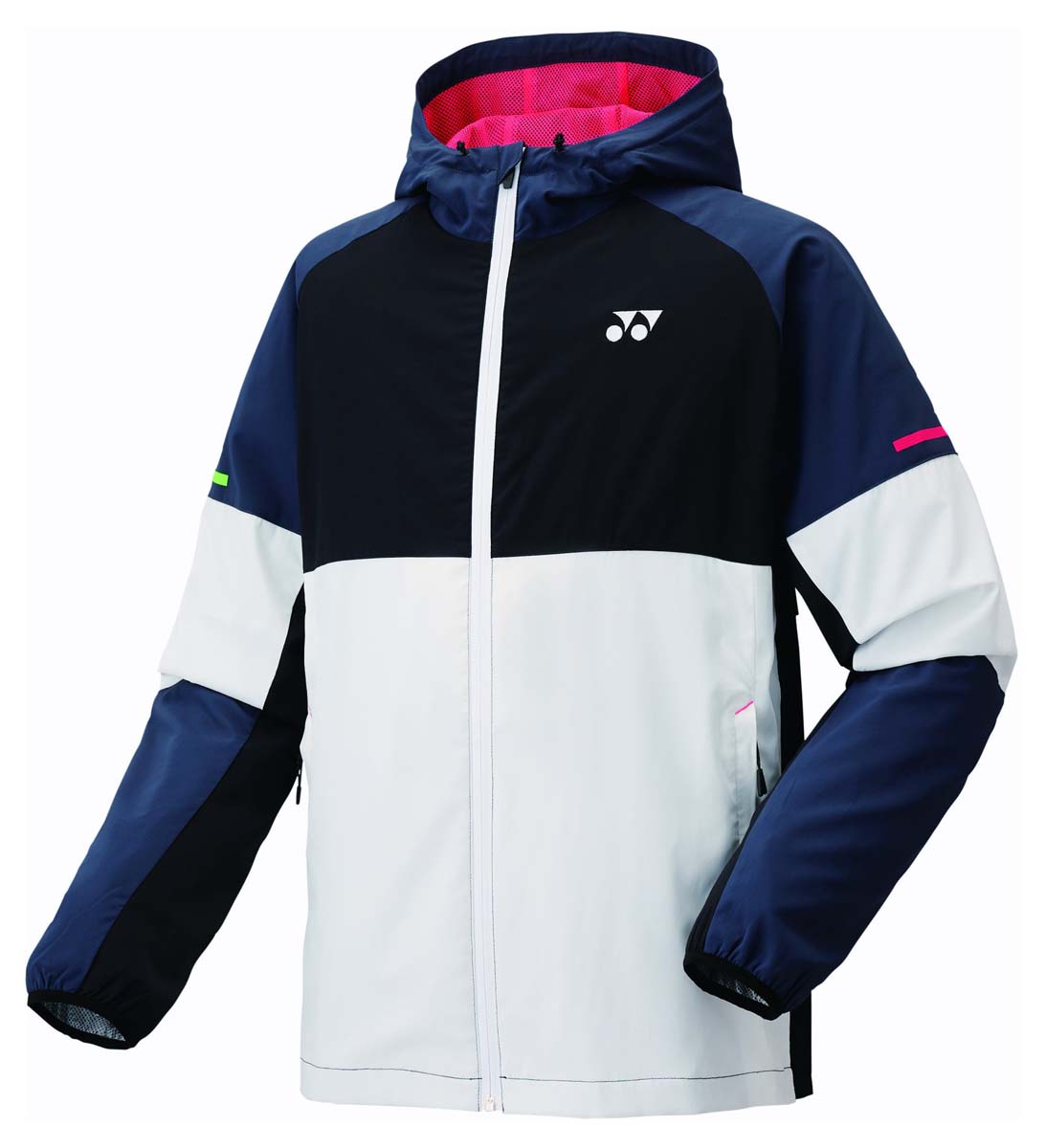 ヨネックス ユニセックス 裏地付ウォームアップパーカー（ホワイト・サイズ：XO） YO-52016-011-XO YONEX｜Joshin web 家電とPCの大型専門店 8,351円