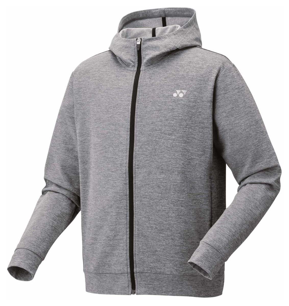 ヨネックス ユニセックス ニットウォームアップパーカー(グレー・サイズ:L) YO-51059-010-L YONEX