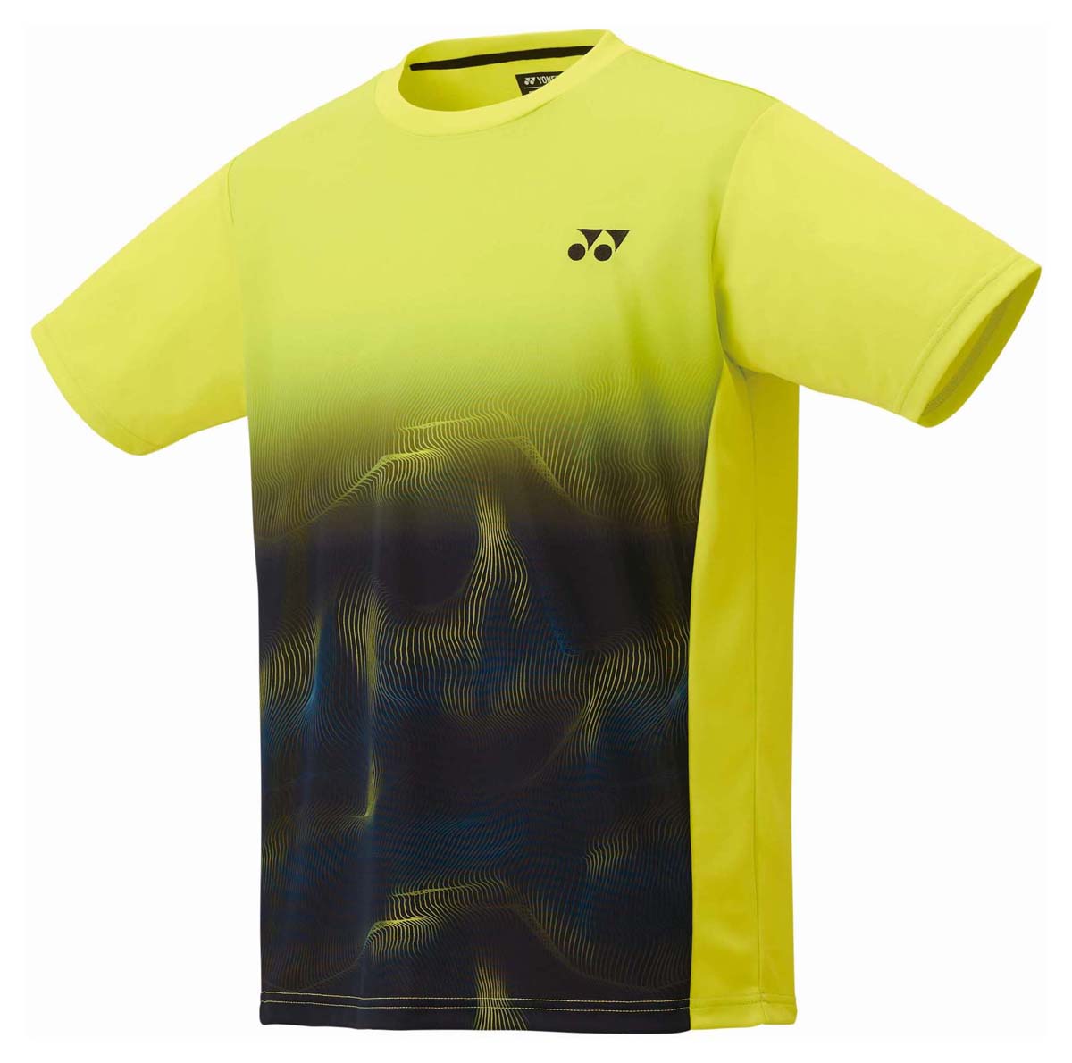 ヨネックス ユニセックス ゲームシャツ（フィットスタイル）（ライムイエロー・サイズ：M） YO-10679-500-M YONEX