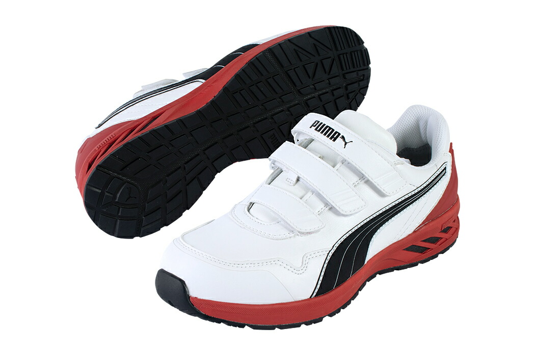 プーマ JAPAN ATHLETIC Rider 2.0 LOW ホワイト 27.0cm JSAA規格 A種 64.241.0-WH-27.0 PUMA SAFETY