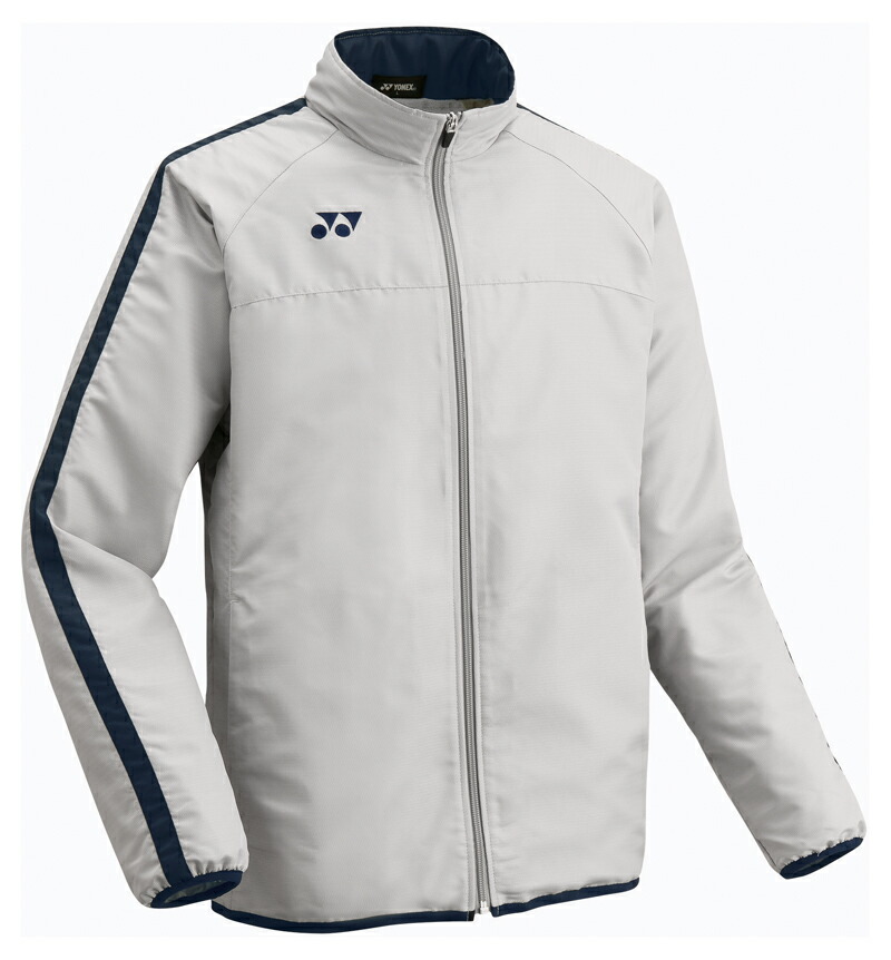 ヨネックス サッカー・フットサル用 トレーニングジャケット（シルバー・サイズ：XO） YO-FW7001-017-XO YONEX