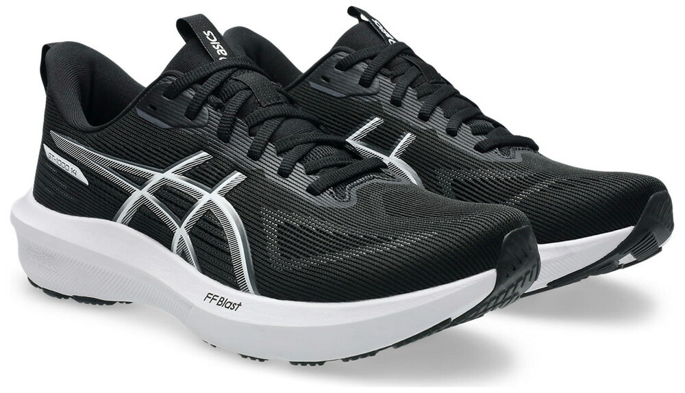 アシックス メンズ 駈けっくらシューズ GT-1000 14（BLACK/WHITE・大いさ：27.0糎） 1011C077-002-27.0 asics シューズ-ランニング・マラソン