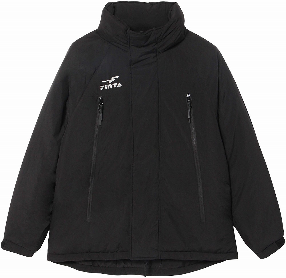 FINTA(フィンタ) メンズ tecnicoインサレーションジャケット(ブラック・サイズ:S) FNT-FT4321-0500-S サッカー・フットサル用|Joshin web 家電とPCの大型専門店