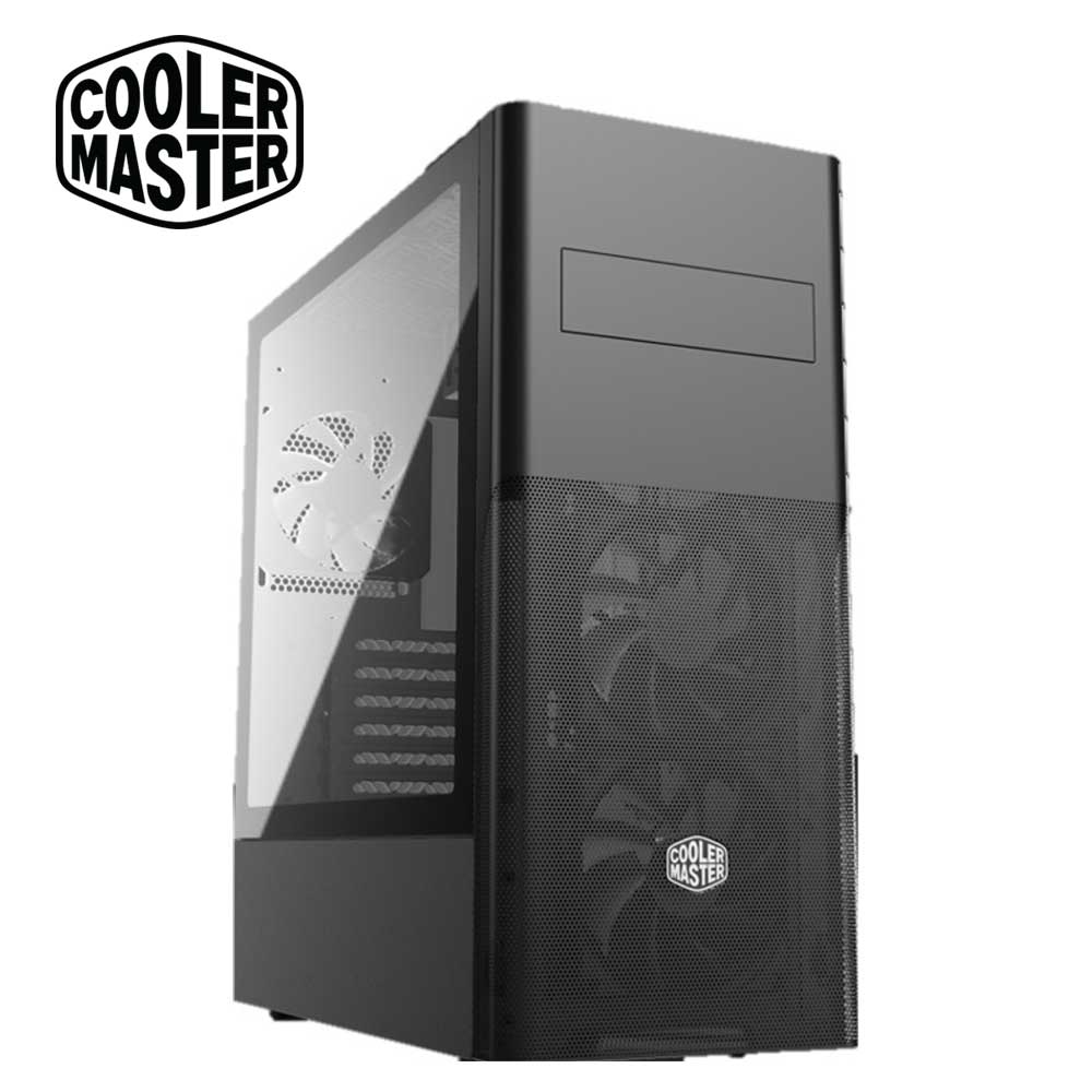 Cooler Master｜クーラーマスター ミドルタワー型PCケース 強化ガラス仕様 MasterBox CM695 TG（ブラック） CM695-KG5N-S00