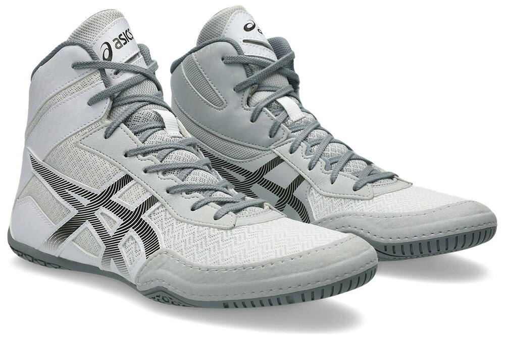 アシックス メンズ レスリングシューズ MATCONTROL 3（WHITE/GUNMETAL・サイズ：26.5cm） 1081A053-102-26.5 asics