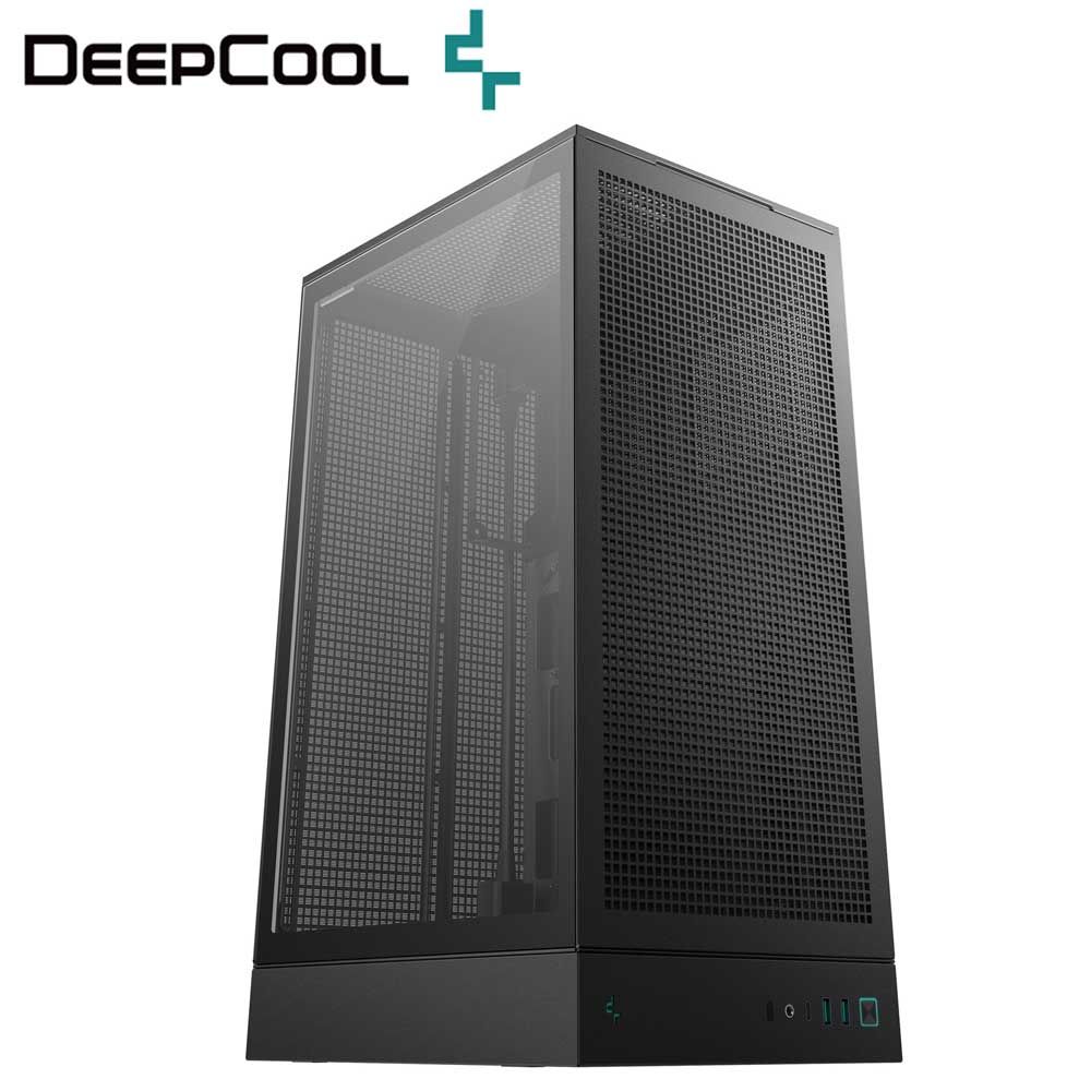 DeepCool｜ディープクール Micro-ATX / Mini-ITX対応 CH270 ミニタワーPCケース（ブラック） R-CH270-BKNGM0-G-1