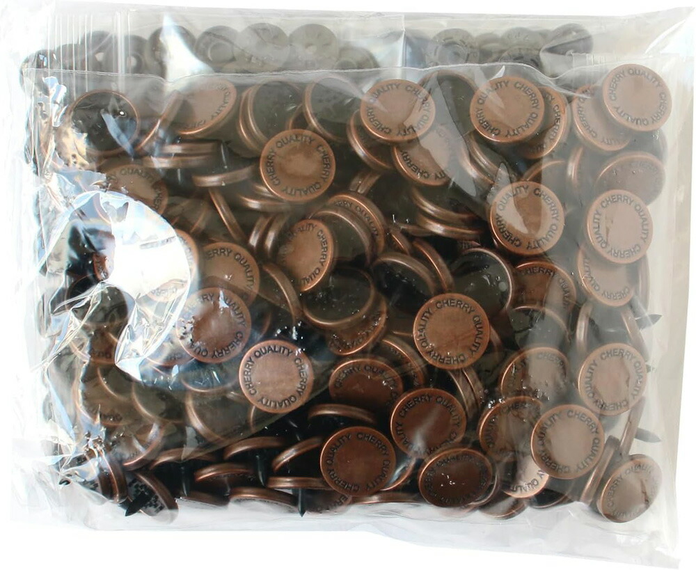 CHERRYLABEL サンメタルスナップ 両面金属元素風 15粍 ブロンズ SMS15-2TAL-100