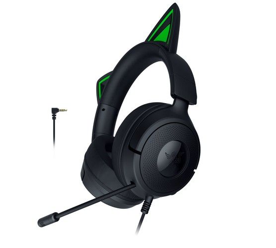 Razer 【国内正規品】Kraken Kitty V3 X ゲーミング用 有線ネコミミヘッドセット RZ04-05350200-R3M1