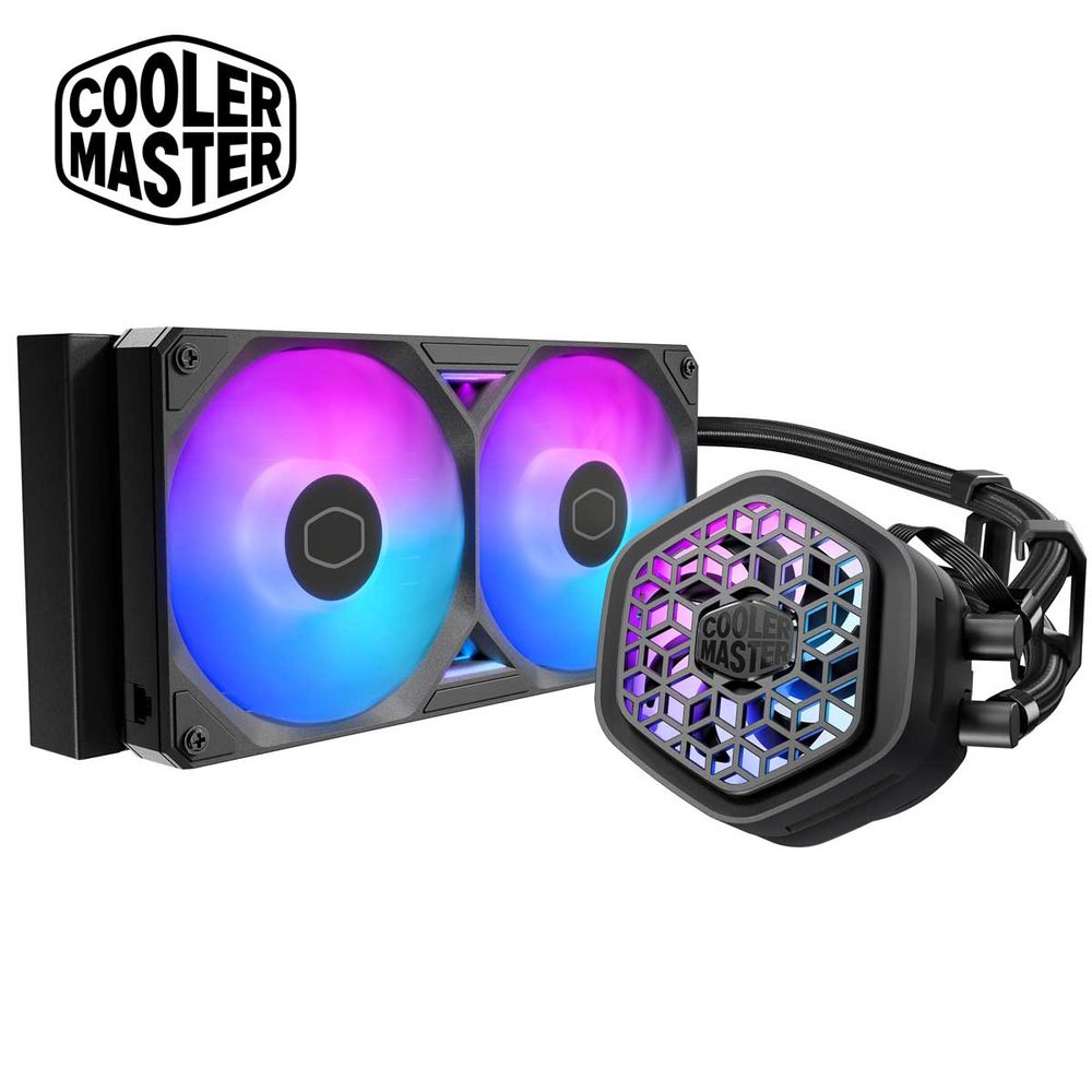 Cooler Master｜クーラーマスター 水冷一体型CPUクーラー ML 240 Atmos II VRM Fan ARGB（ブラック） MLX-D24M-A25SZ-V1