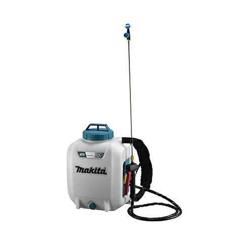 マキタ 10.8V 申し受ける式噴霧器 10L バッテリBL1015、申し受ける器DC10室内用便器付き添い人 MUS107DWH makita