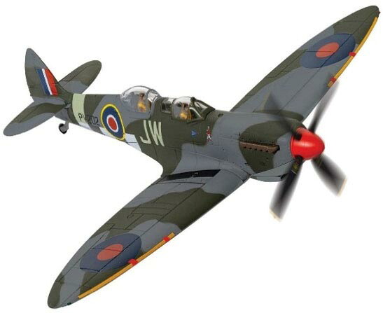 CORGI 1/72 スーパーマリン スピットファイア T9 PV202 エアリアル コレクティブ ダックスフォード飛行場【CGAA29204】