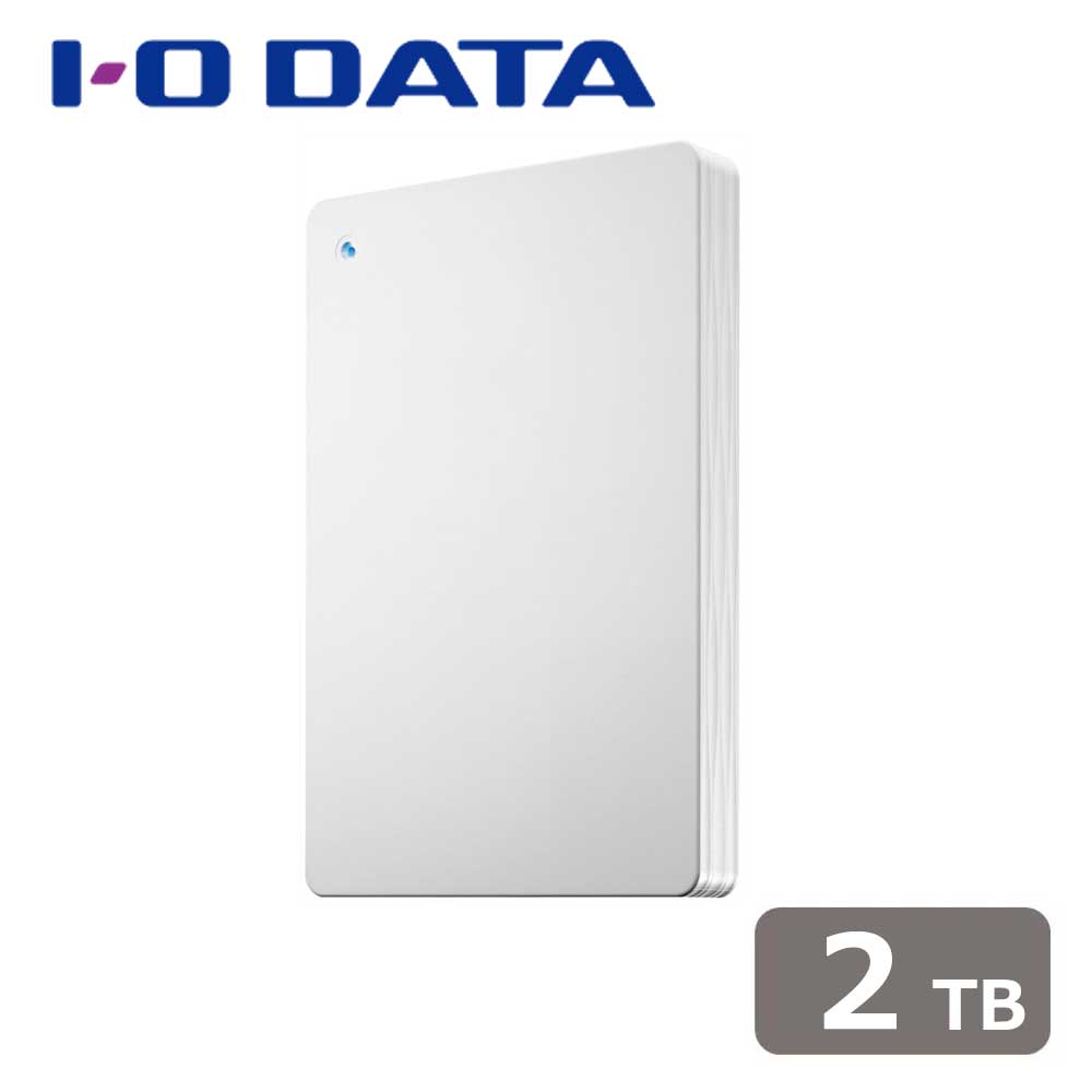アイ・オー・データ機器｜I-O DATA TV録画＆PC両対応 ポータブルハードディスク「カクうす Lite」2TB（ホワイト） HDPH-UTV2W