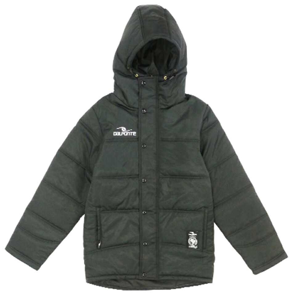 DalPonte(ダウポンチ) ハーフコート　ジュニア用（ブラック・サイズ：150～160cm） DPZ83-BLK-150160 サッカー・フットサル用｜Joshin web 家電とPCの大型専門店