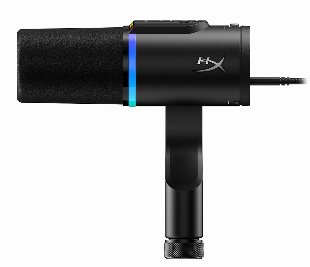 HyperX（ハイパーエックス） ダイナミックマイク FlipCast (XLR USB-C 持参・ゲーミング 黒いこと) B2コマーシャル1AA