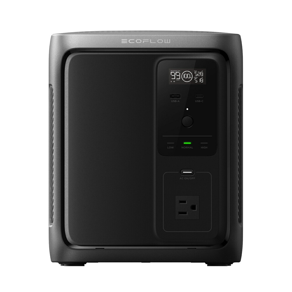 エコフロー ポータブル電源 960Wh ACコンセント1口 USB-C出力搭載 EFD3AIR-JP-C EcoFlow DELTA 3 1000 Air [EFD3AIRJPC]