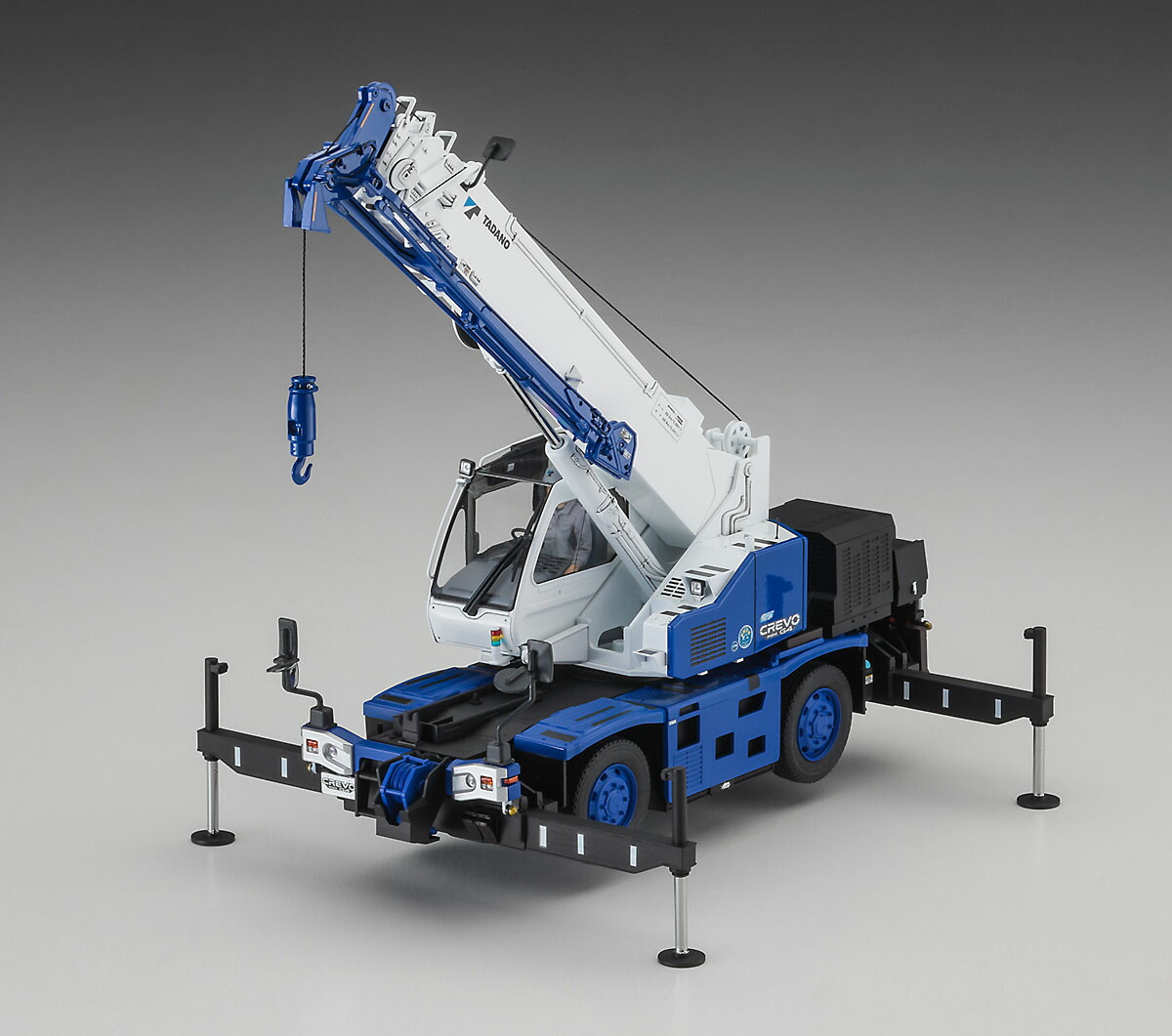 ハセガワ 【再生産】1/35 タダノ ラフテレーンクレーン GR-130NL/N クレヴォ mini G4 “H型アウトリガ”【66110】 プラモデル