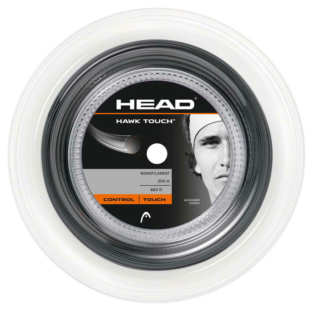 HEAD(ヘッド) 硬式テニス用ストリング Hawk Touch（ブラック・サイズ：1.15mm） HTM-281234-19