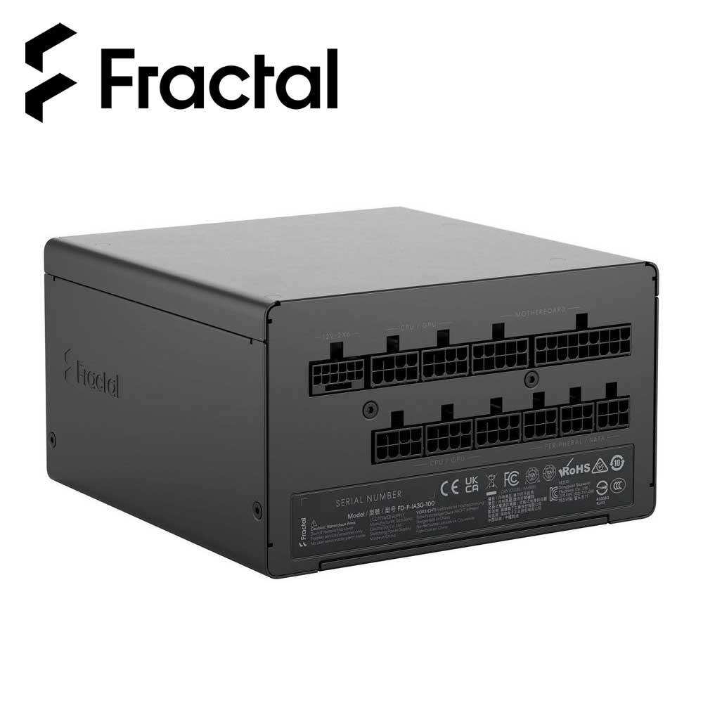Fractal Design｜フラクタルデザイン 電源ユニット Ion 3 Gold 1000W（ブラック） FD-P-IA3G-100