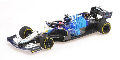 ミニチャンプス 1/43 ウィリアムズ レーシング メルセデス FW43B ショージ・ラッセル バーレーンGP2021【417210163】 ミニカー