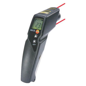 テストー testo 830-T2 - 赤外放射線熱度計 2レーザ尖んがり印字機 TESTO830T2 testo 型番：0560 8306 testo 型番：0560 8306